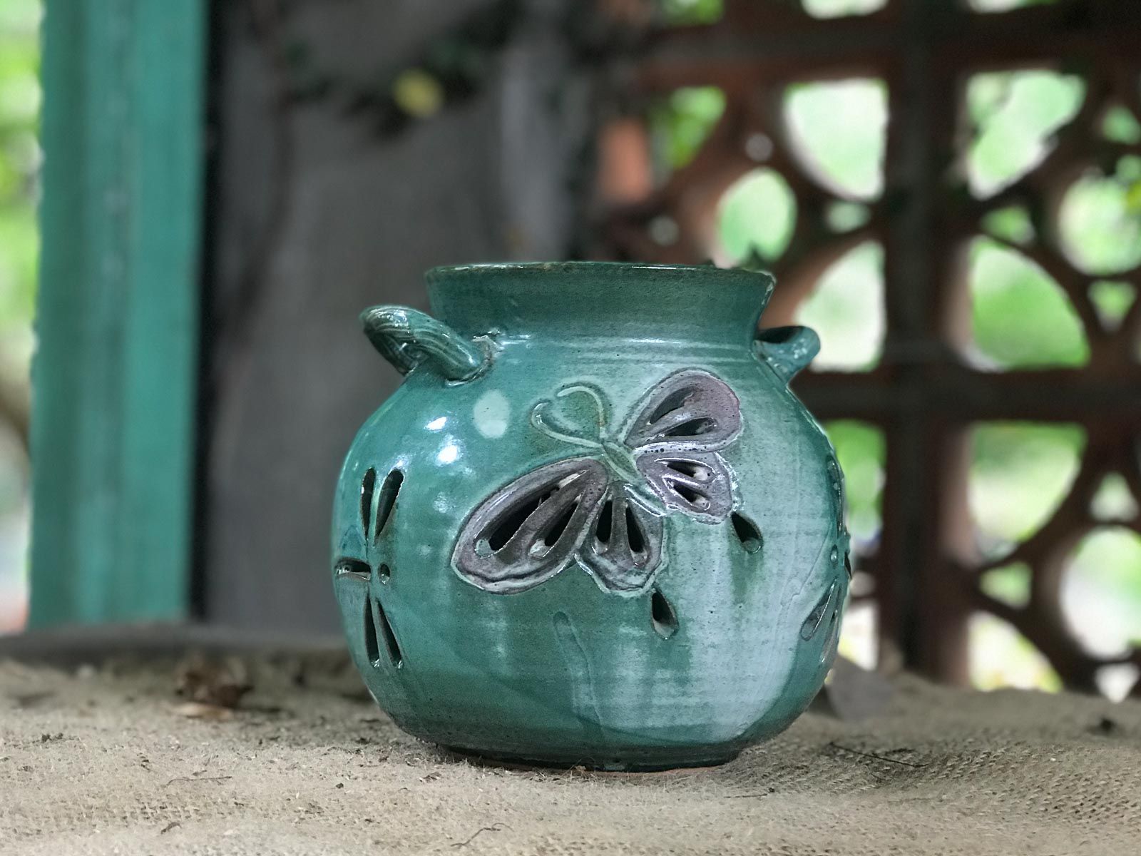 Bình lọng, 2 quai, H15 cm