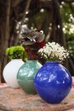  Bình trám bầu xanh ngọc, bình cắm hoa gốm Nam Bộ, R8 x C20cm 
