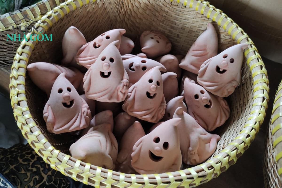 Tượng ma ham chơi trang trí Halloween, H10 cm- SP000246