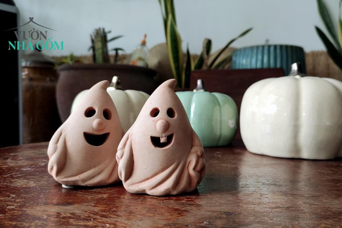 Tượng ma ham chơi trang trí Halloween, H10 cm- SP000246