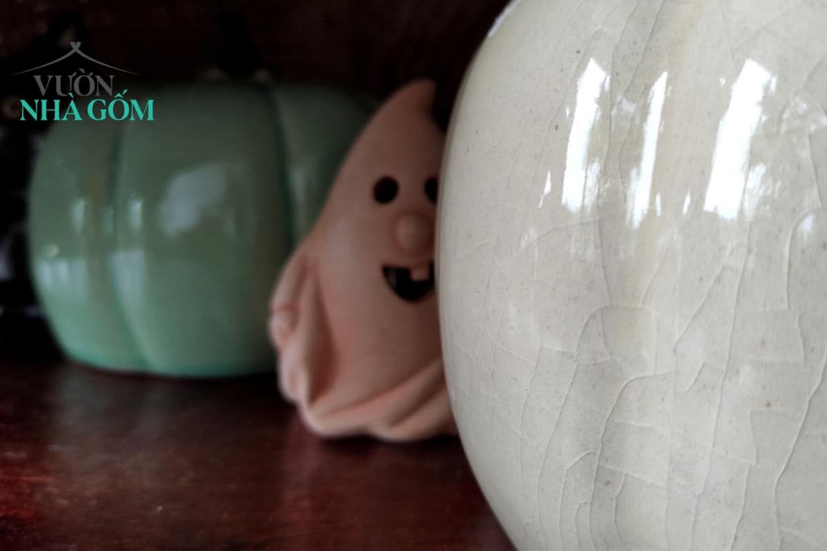 Tượng ma ham chơi trang trí Halloween, H10 cm- SP000246