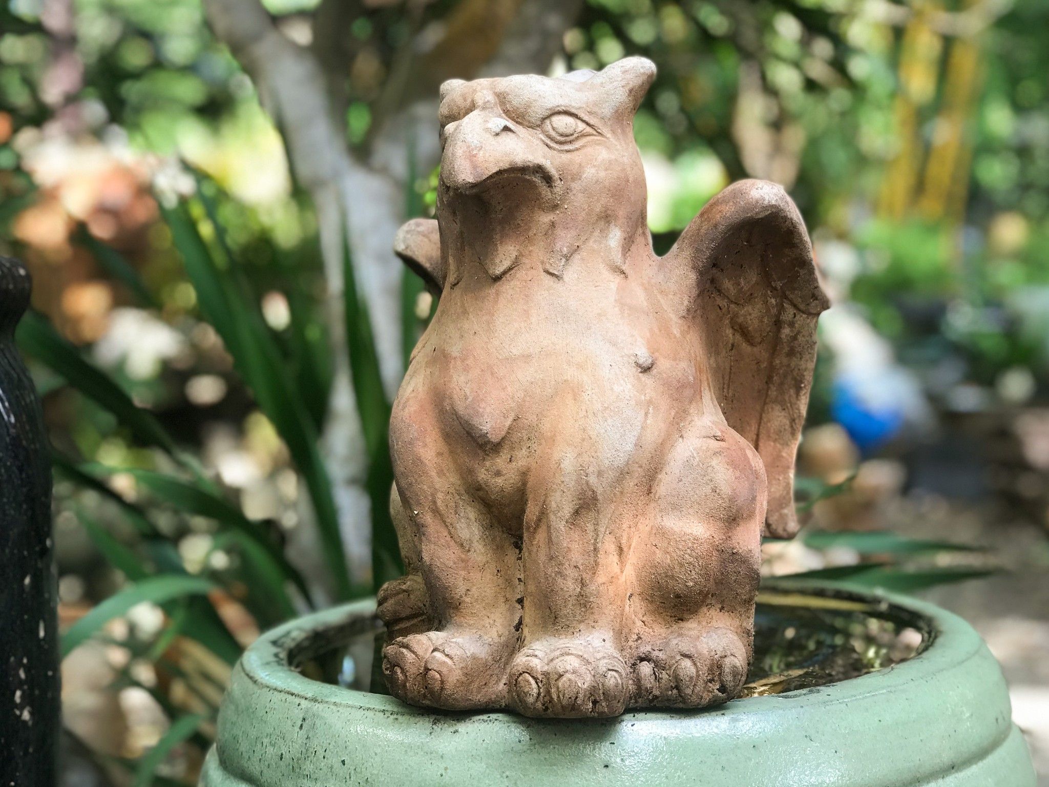 Tượng đất nung, Đại bàng cô đơn, C30 x R37cm