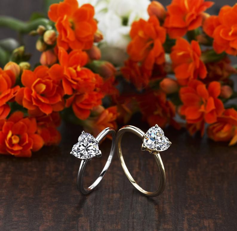 Nhẫn Đính Hôn vàng 10k/14k/18k Đính Đá Moissanite Mã Số NDH_ZHE_25_3108