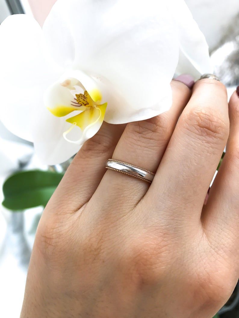 Nhẫn Cưới Vàng 10k/14k/18k Đính Đá Moissanite Mã Số NC_JEW_19_0609