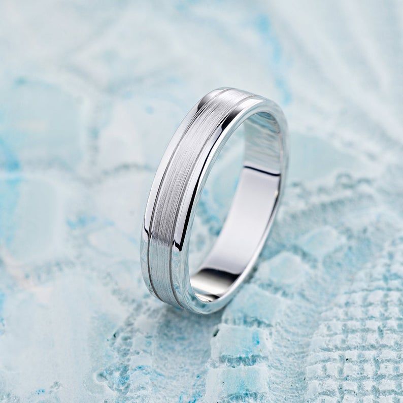 Nhẫn Cưới Vàng 10k/14k/18k Đính Đá Moissanite Mã Số NC_JEW_13_0609