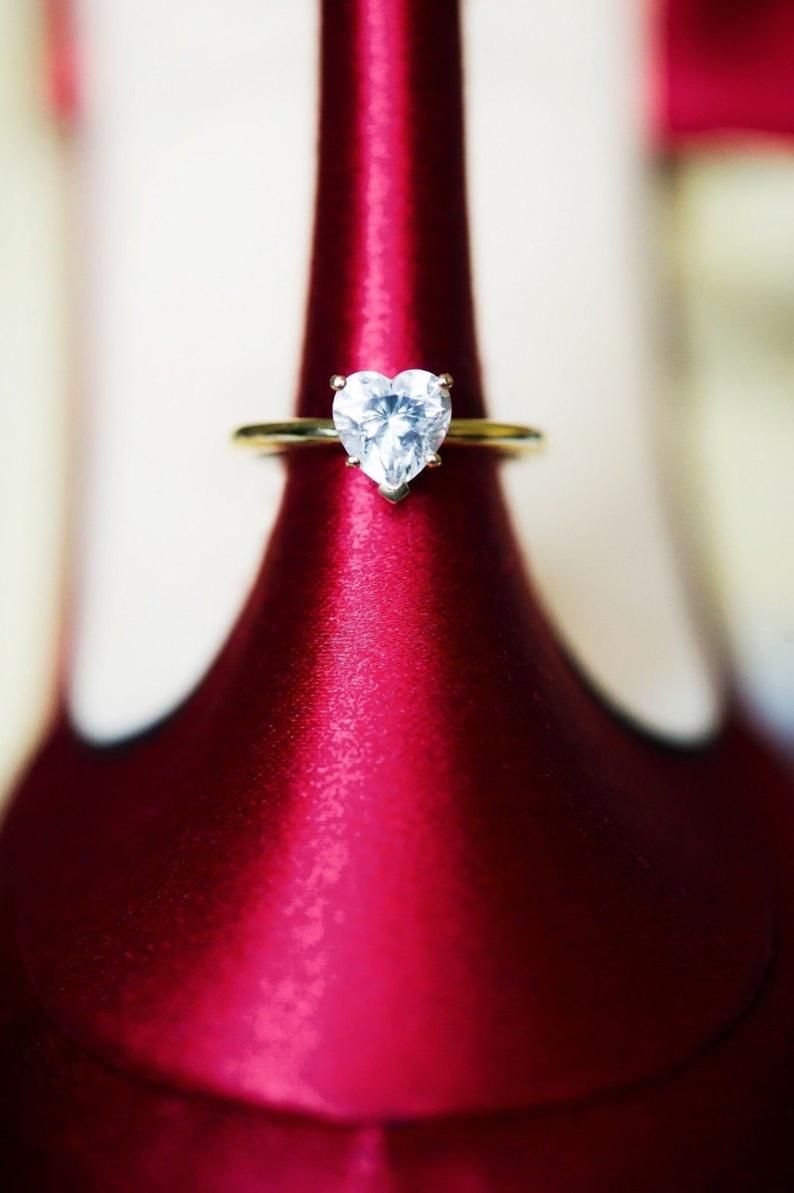 Nhẫn Đính Hôn vàng 10k/14k/18k Đính Đá Moissanite Mã Số NDH_ZHE_25_3108