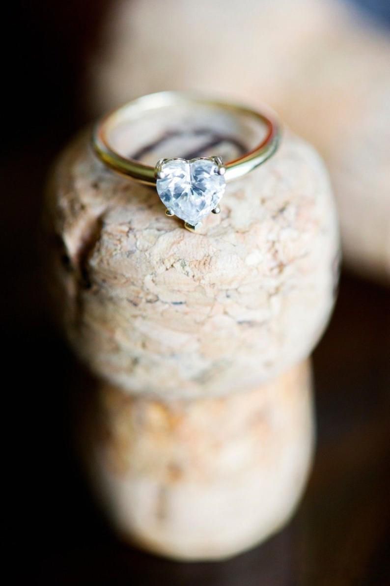 Nhẫn Đính Hôn vàng 10k/14k/18k Đính Đá Moissanite Mã Số NDH_ZHE_25_3108