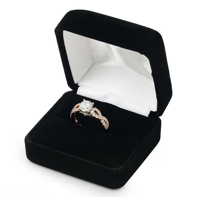 Nhẫn Đính Hôn vàng 10k/14k/18k Đính Đá Moissanite Mã Số NDH_ZHE_20_3108