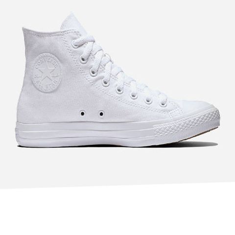 Chuck Taylor All Star All White Hi Top - 1U646