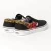 Vans Classic Slip-On Logo Flame Black/ True - VN0A4U382N5