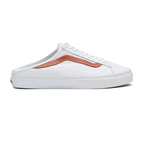 Vans Old Skool Mule Style 36 Bombay Brown Leather - VN0A7Q5YB9E