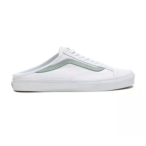 Vans Old Skool Mule Style 36 Green Milieu Leather - VN0A7Q5YB9F