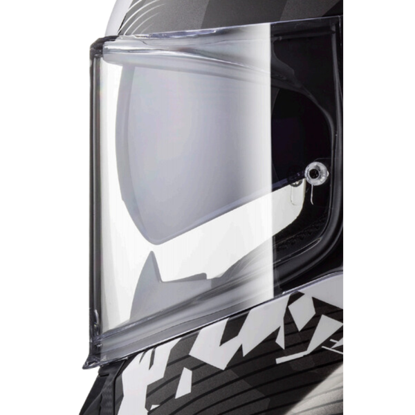 LS2 FF320 Hype Black White Titanium