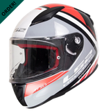 LS2 FF353 Rapid Blink White Red