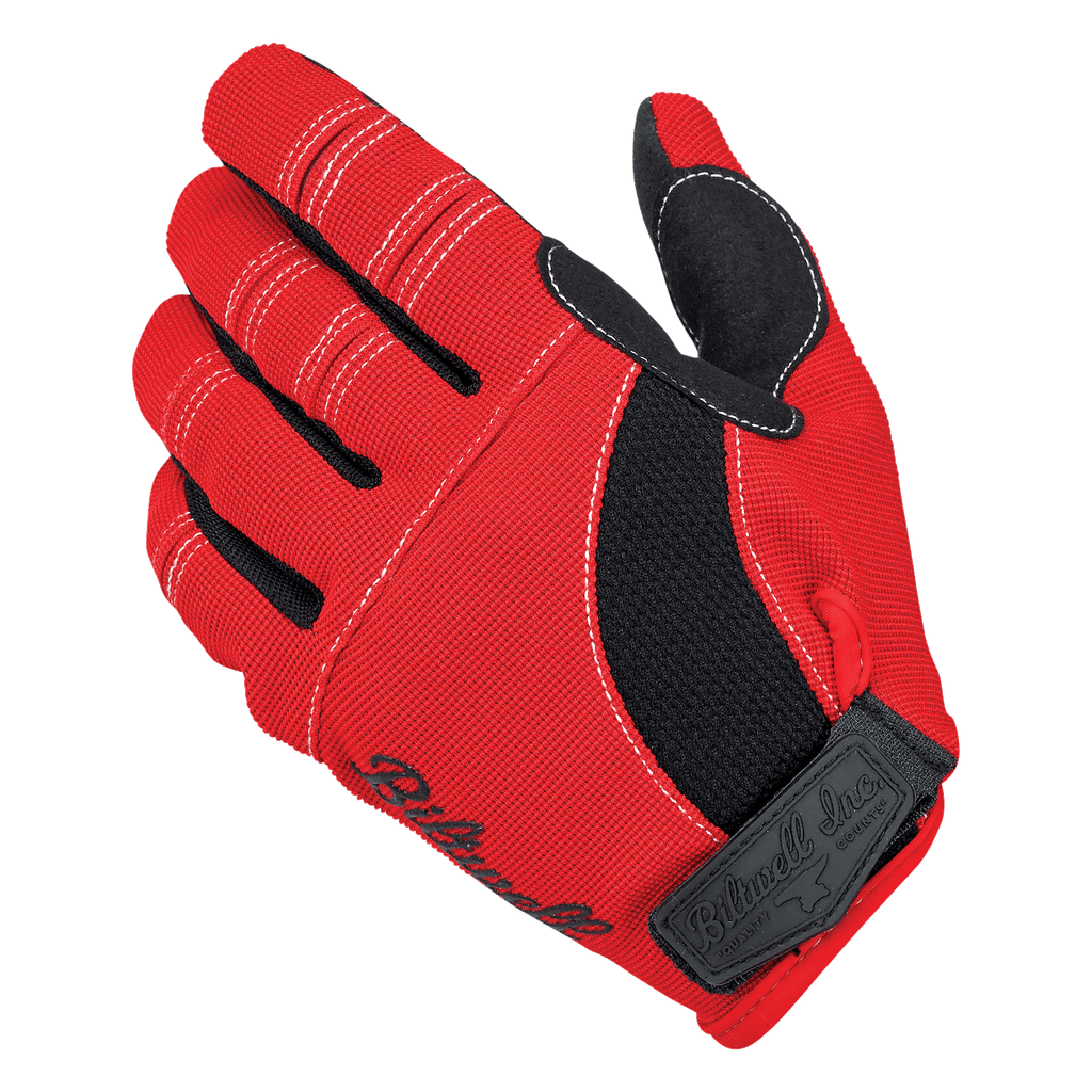 Găng tay biltwell moto black/red