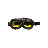 Kính goggles phi công vàng basic