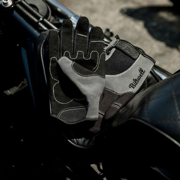 Găng tay biltwell moto grey/black