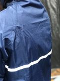 Áo mưa raw basic xanh đen