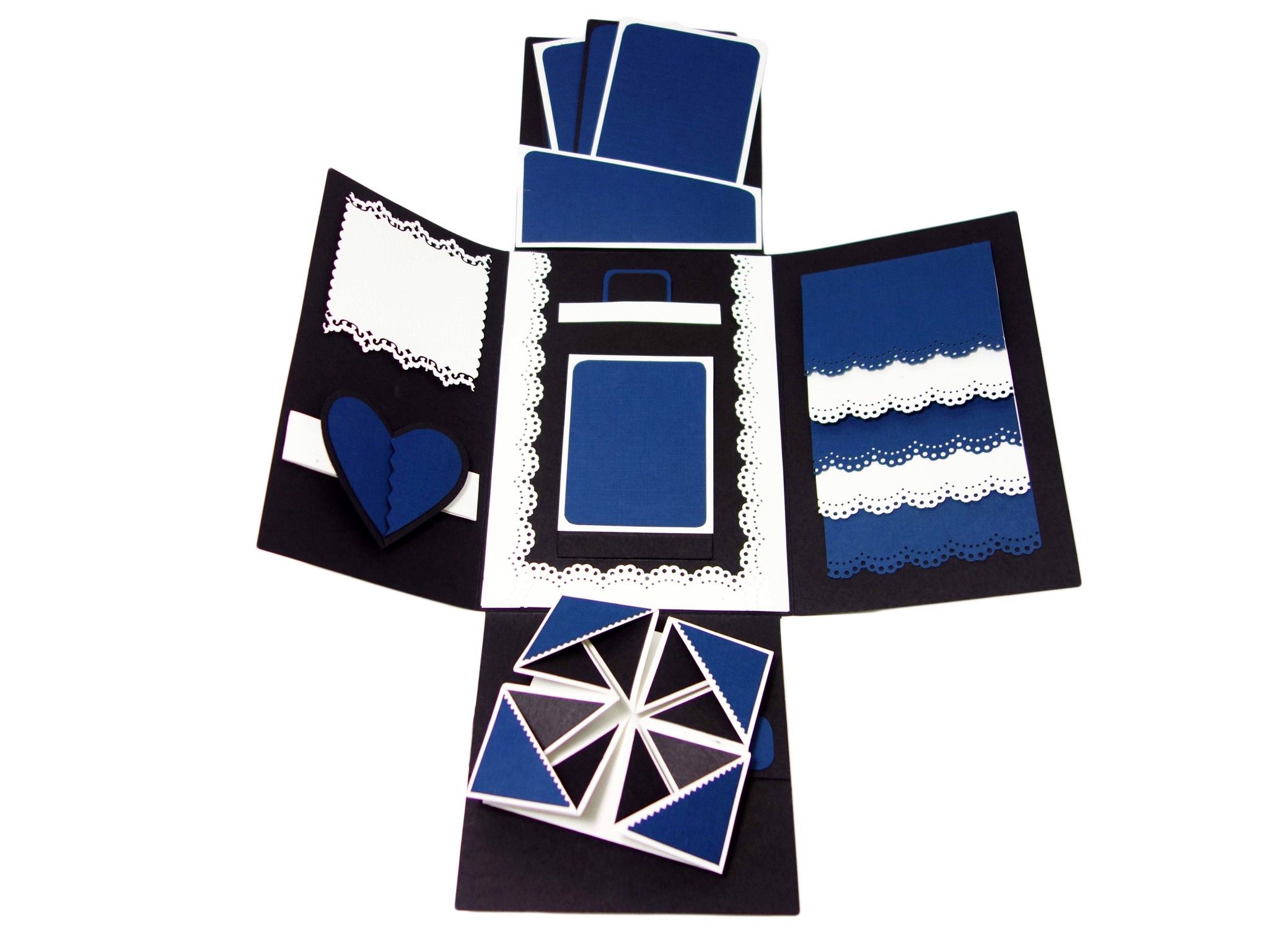 Thiệp Scrapbook Khung Ảnh