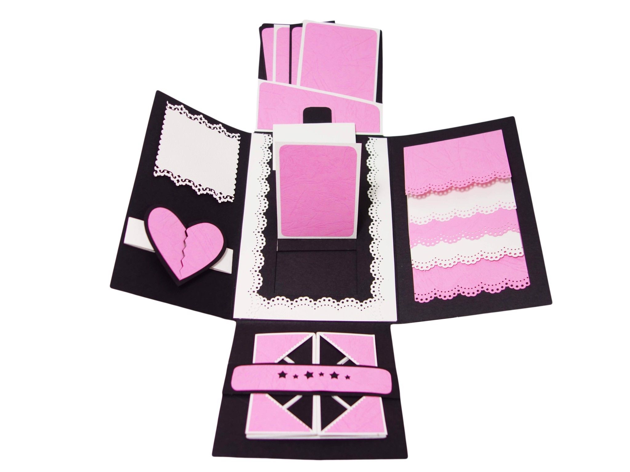 Thiệp Scrapbook Khung Ảnh