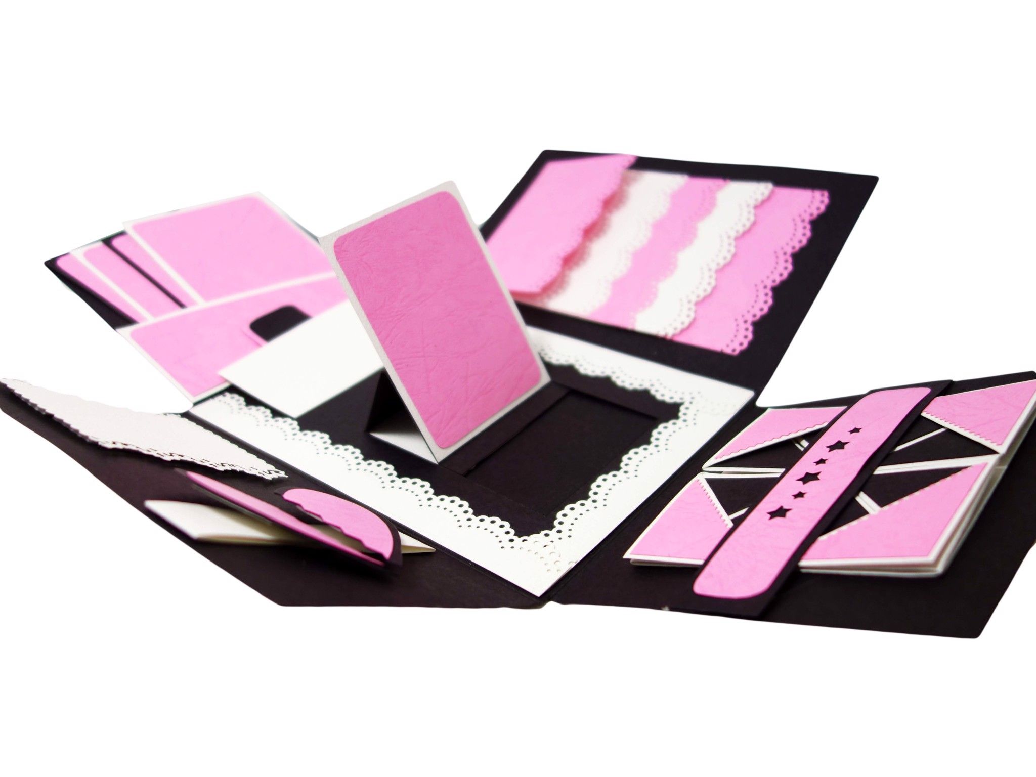 Thiệp Scrapbook Khung Ảnh