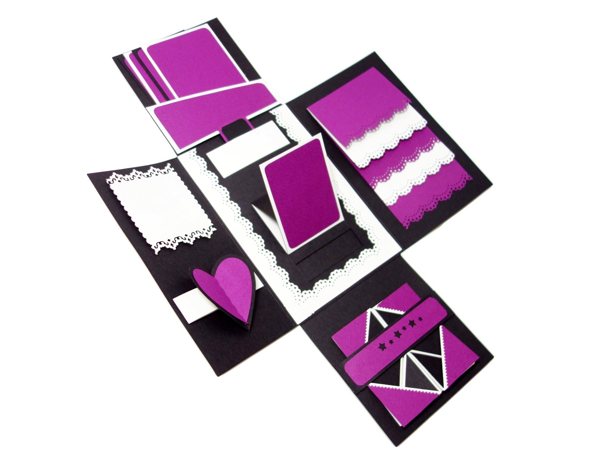 Thiệp Scrapbook Khung Ảnh