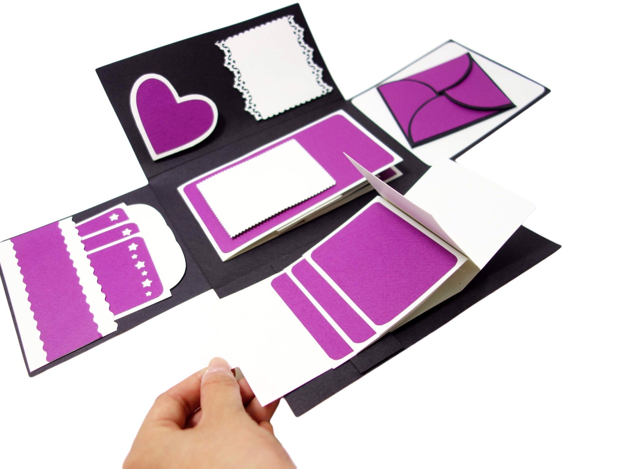 Thiệp Scrapbook Pop-up