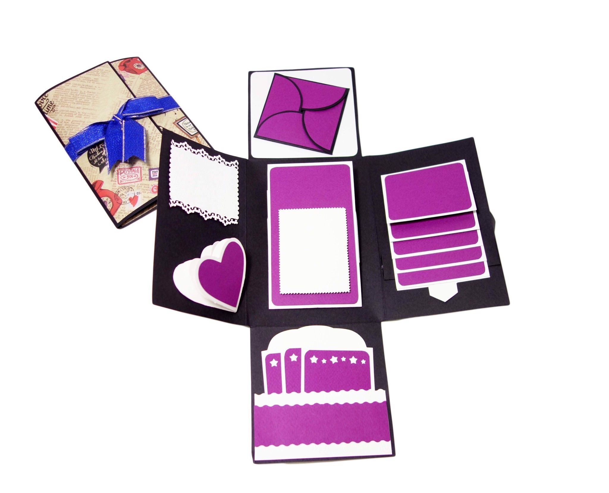 Thiệp Scrapbook Pop-up
