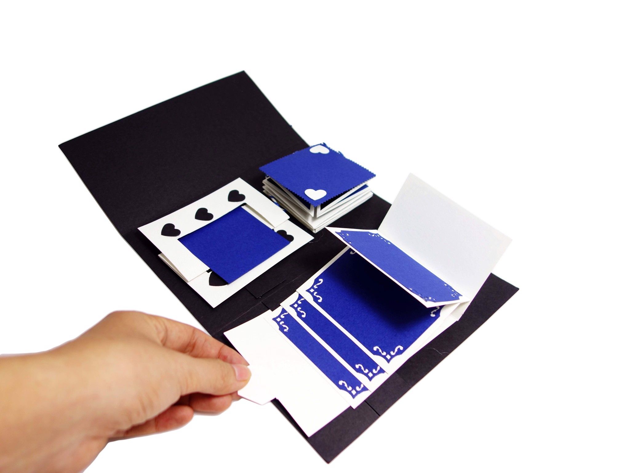 Thiệp Scrapbook Xoay