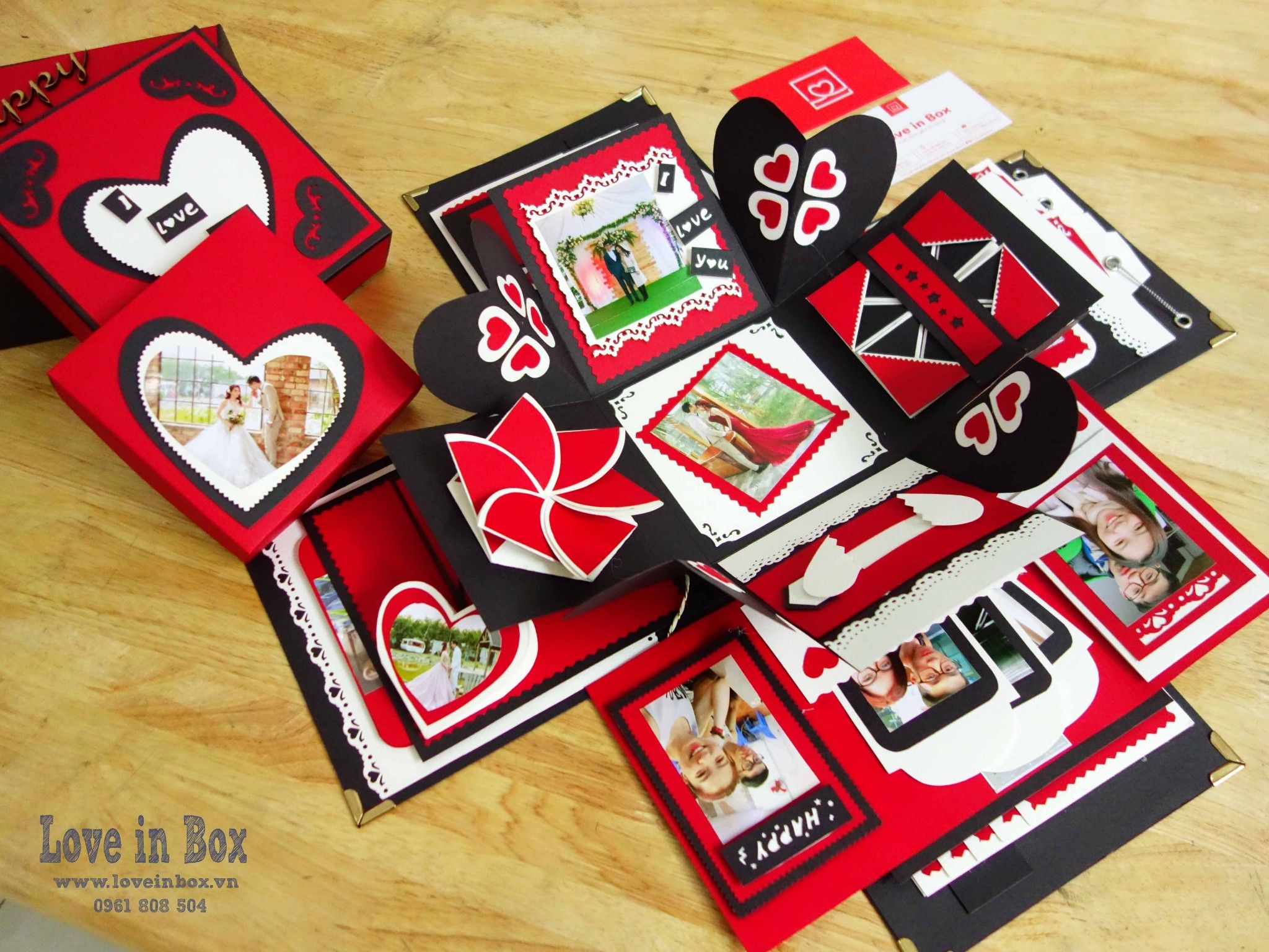 Hộp Ảnh Love Box Đặc Biệt