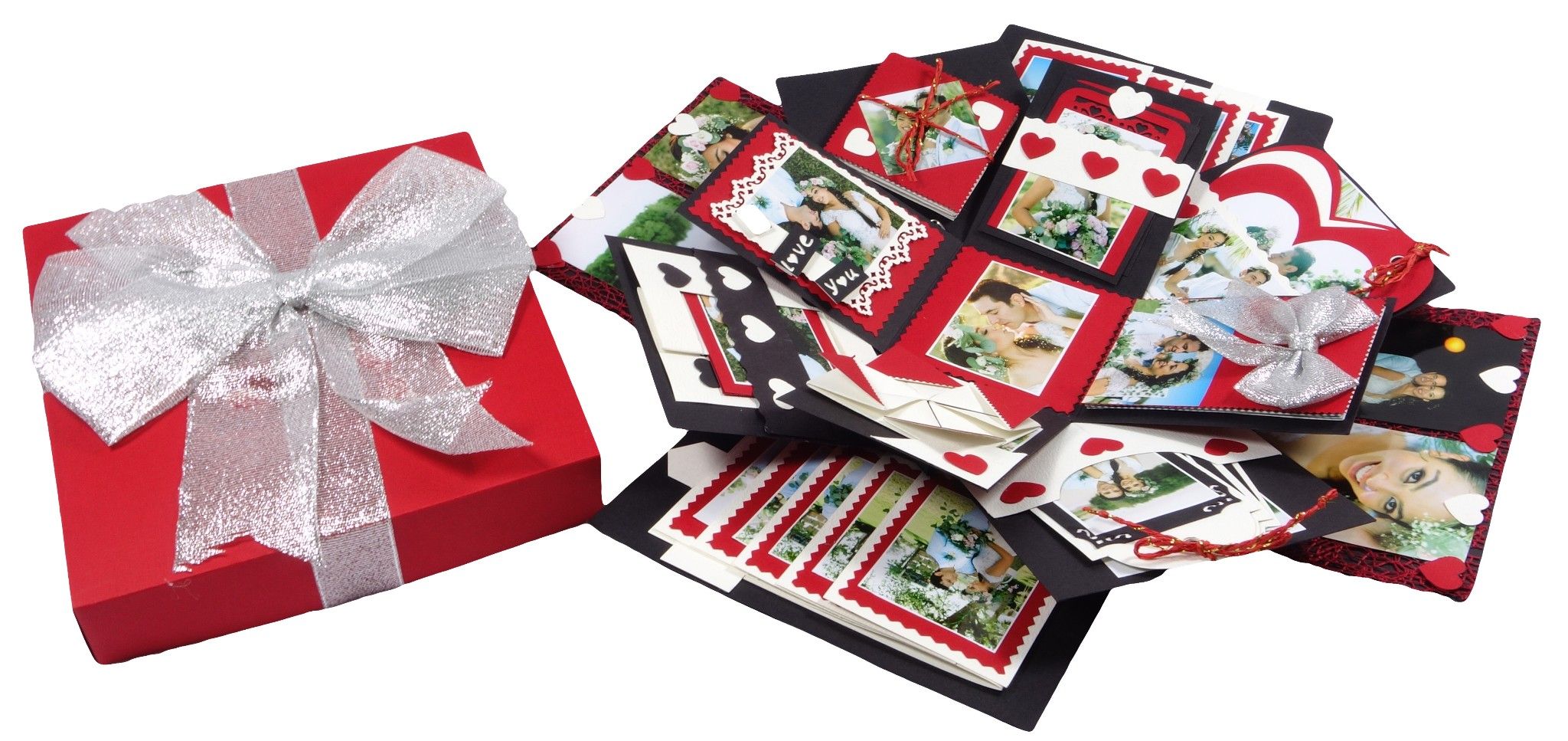 Hộp Ảnh Love Box Xoay Tròn