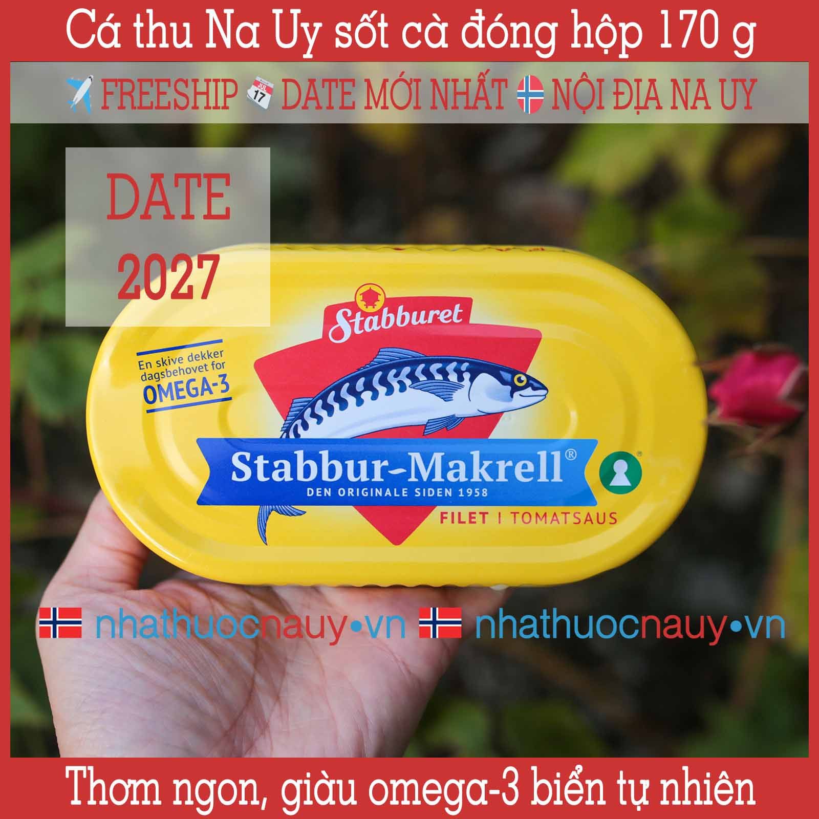 Cá thu Na Uy sốt cà Stabbur-Makrell