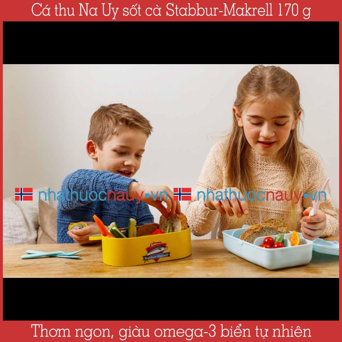 Cá thu Na Uy sốt cà Stabbur-Makrell
