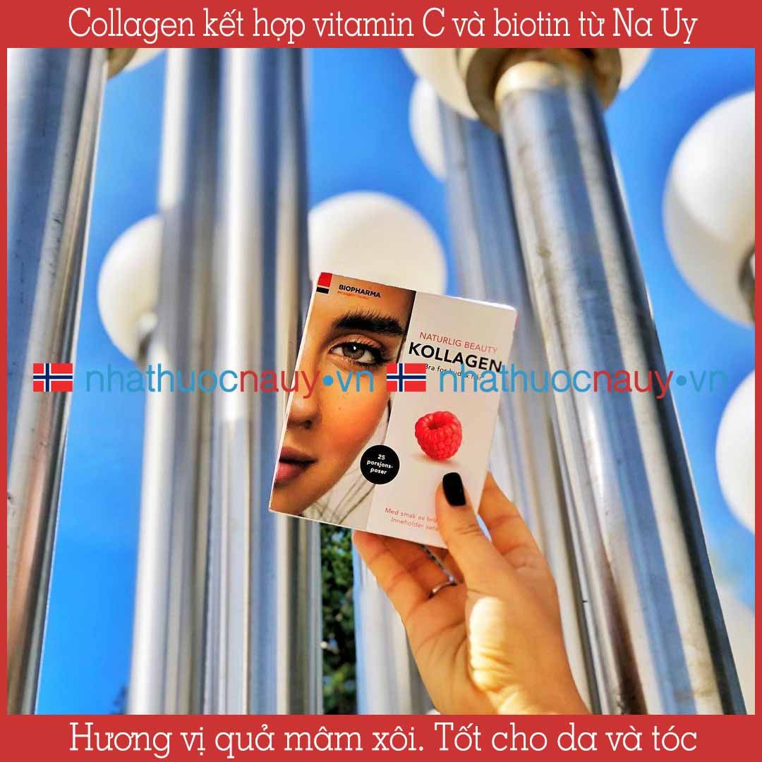 Collagen kết hợp vitamin C và biotin | Biopharma Kollagen