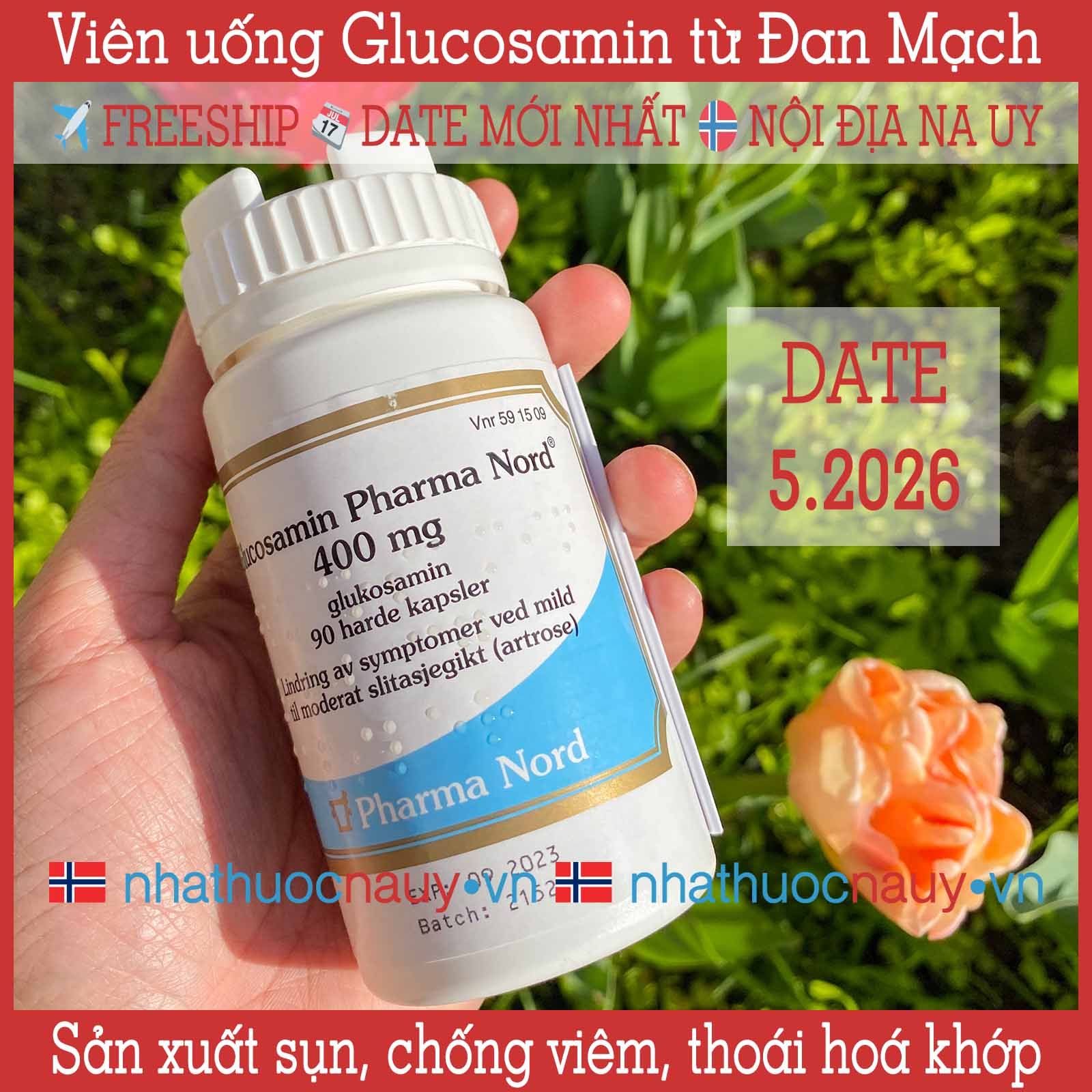 Glucosamin giảm đau khớp