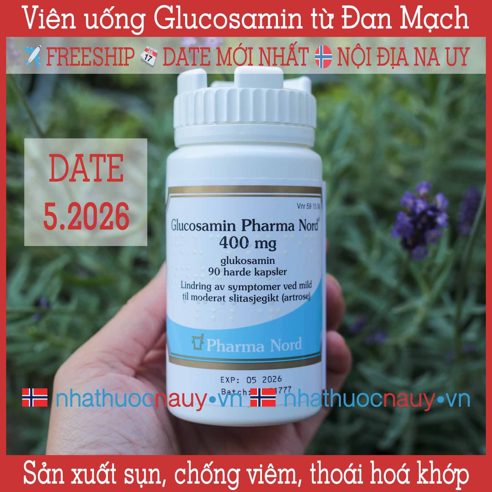 Glucosamin giảm đau khớp
