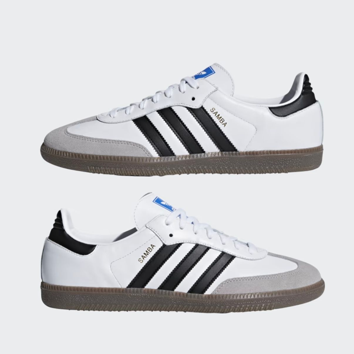  Adidas Samba OG White Black Gum B75806 