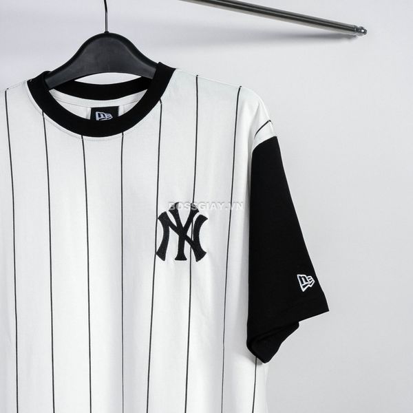  Áo Thun New Era NY  Raglan Black White 13795658 