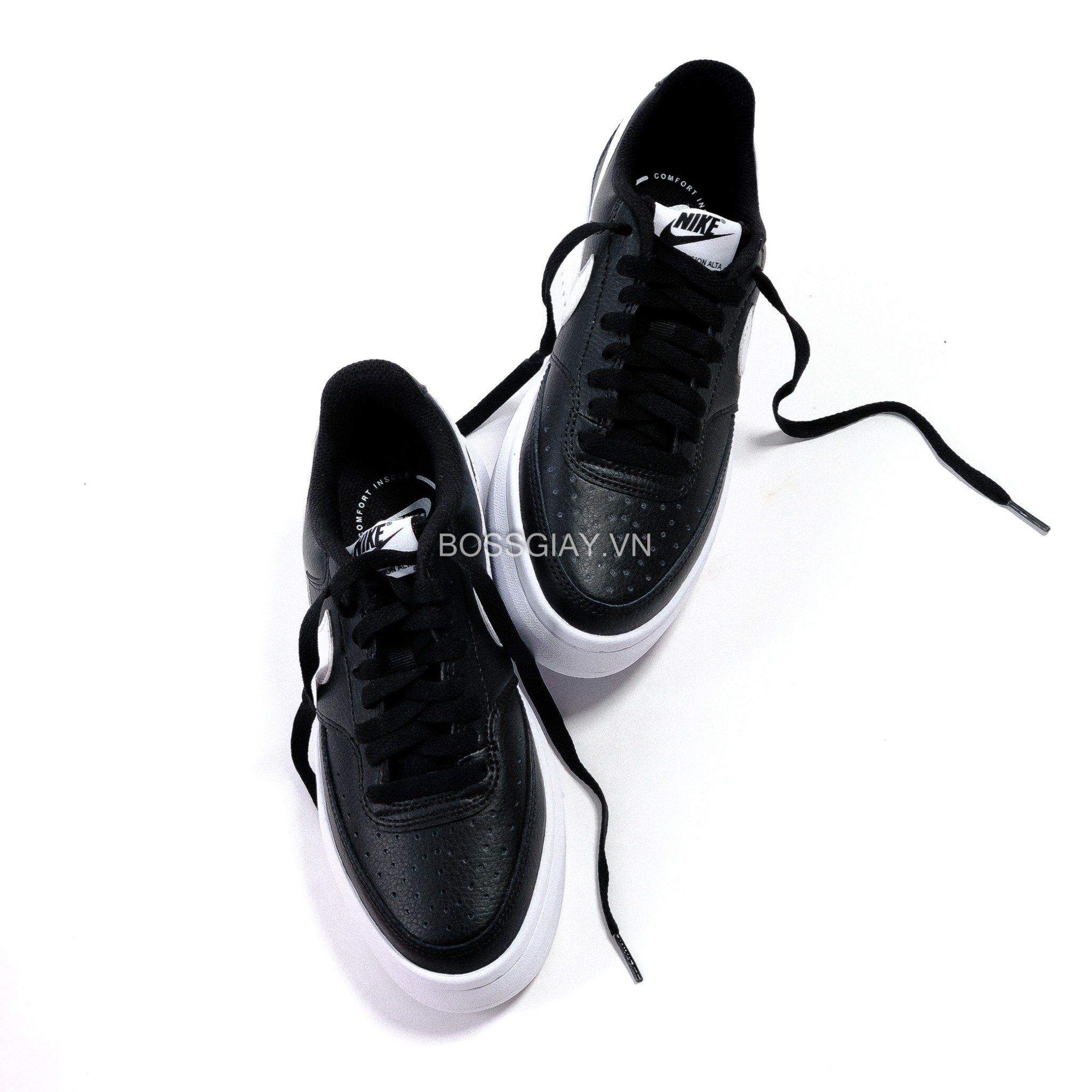  Nike  Court Vision Alta Black White DM0113-002 