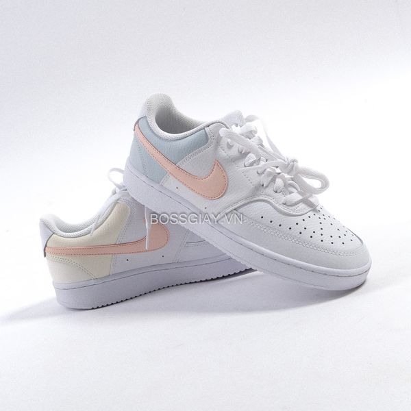  Nike Court Vision Mid White Washed Coral Aura CD5434-103 