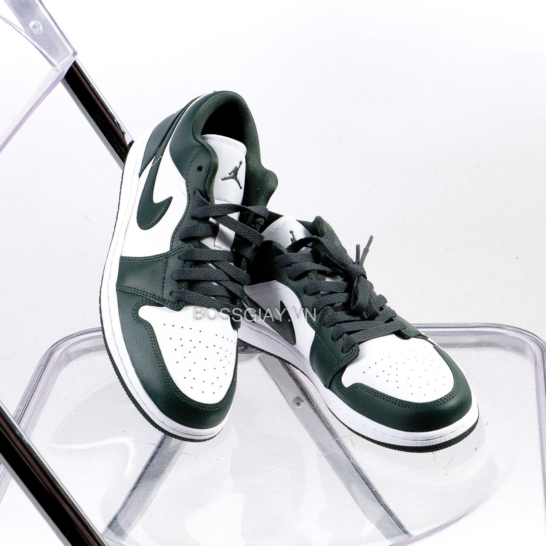  Nike Air Jordan 1 Low White Galactic Jade  DC0774-113 