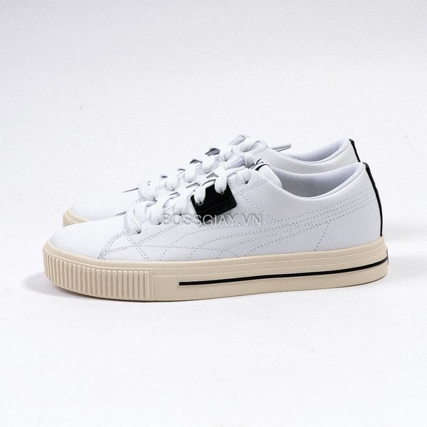  PUMA  Ever Sneakers White Black 383029-03 