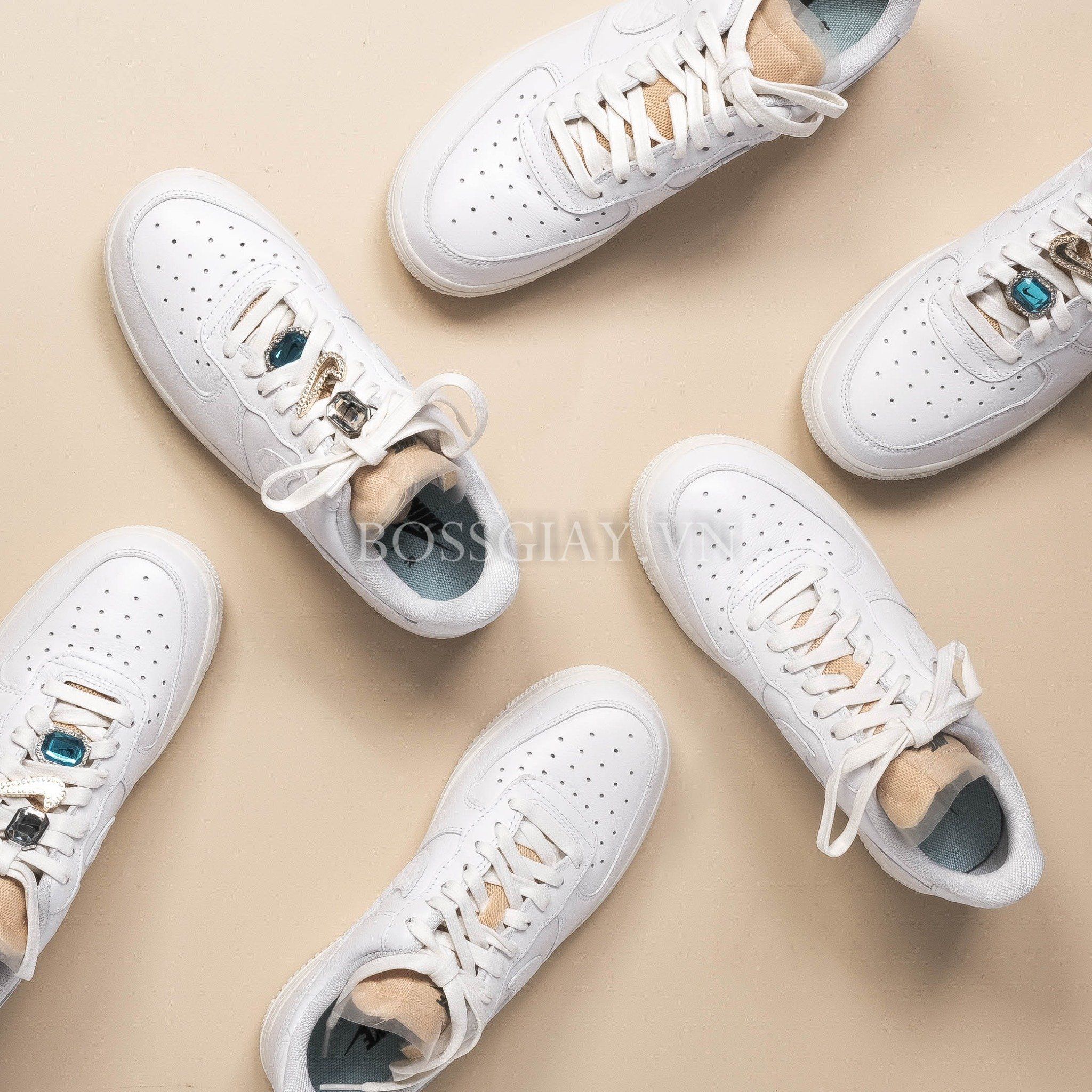  [ CZ8101-100 ] Nike Air Force 1 Low  Bling Bling 