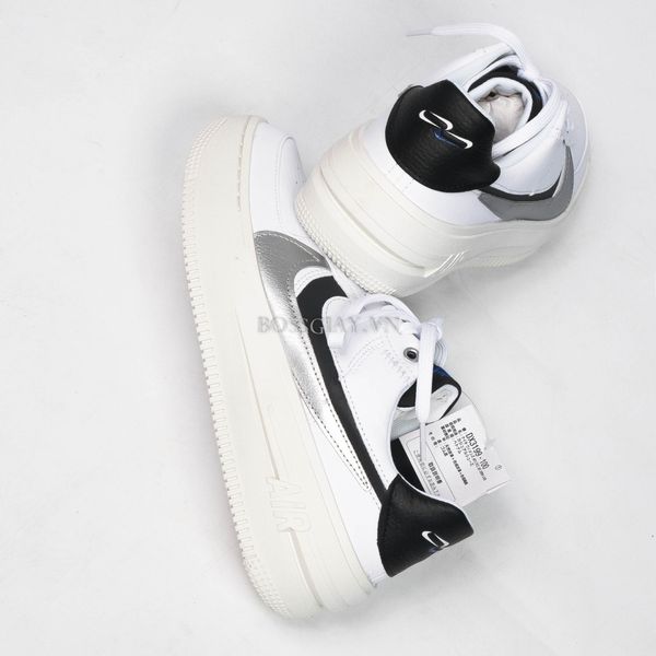  [ DX3199 -  100 ] Nike Air Force 1 PLT.AF.ORM Sliver White 