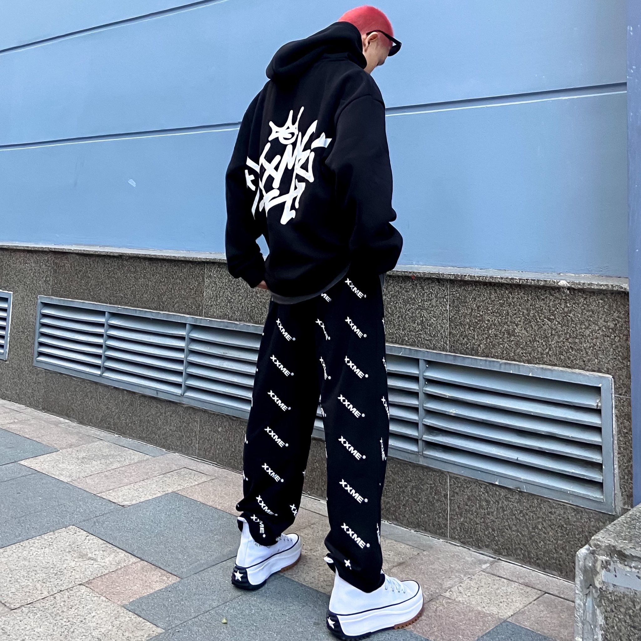 Icon Hoodie Zip up - Black