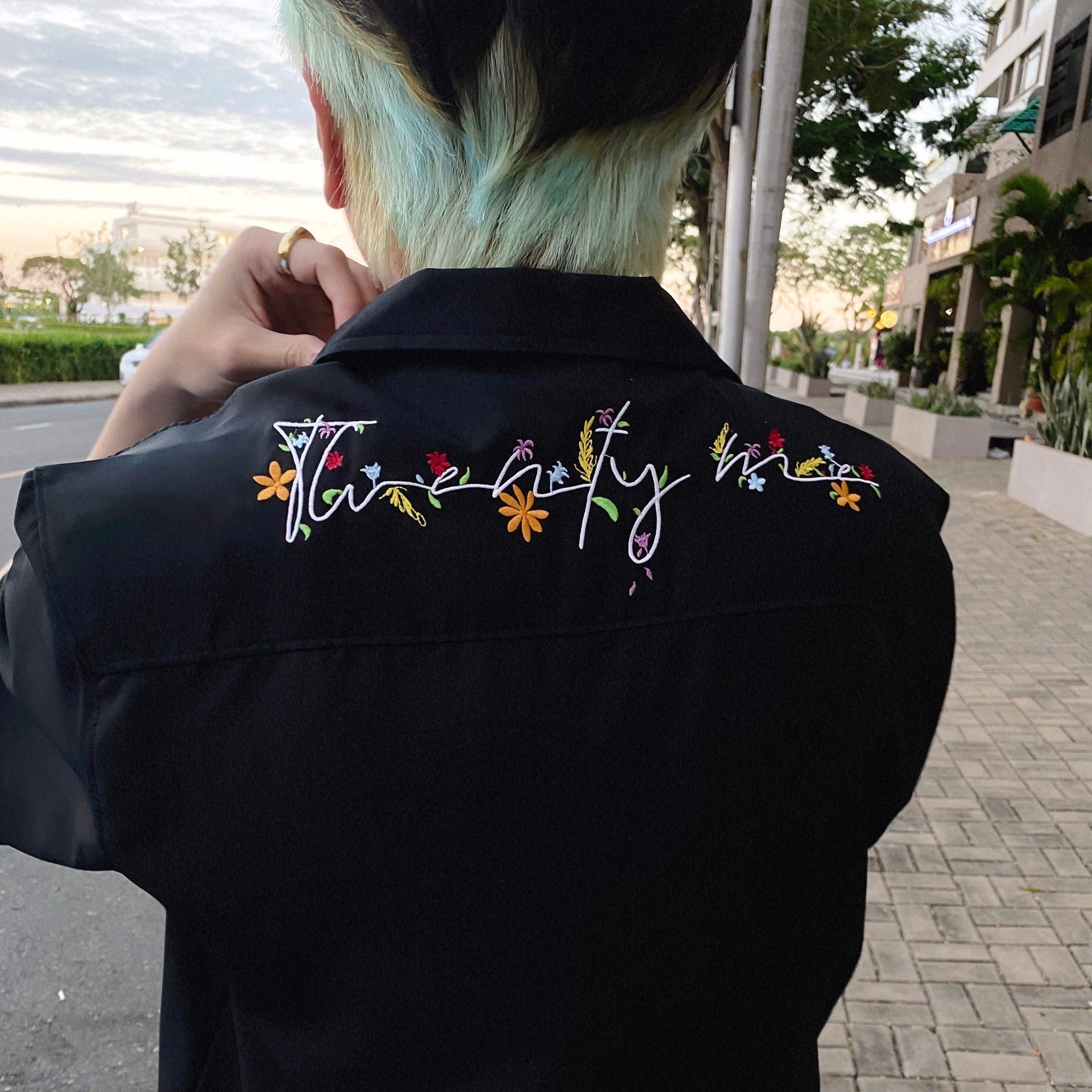 Áo Sơ Mi Floral Shirt - Black