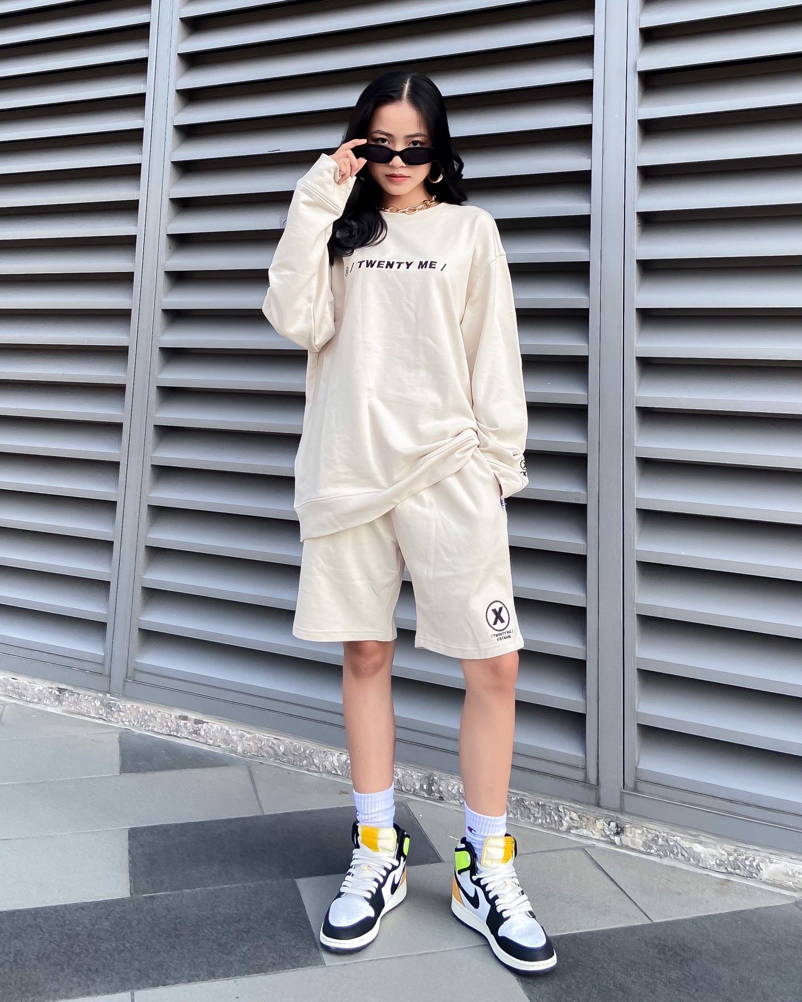 Áo Tay Dài Origin - Beige