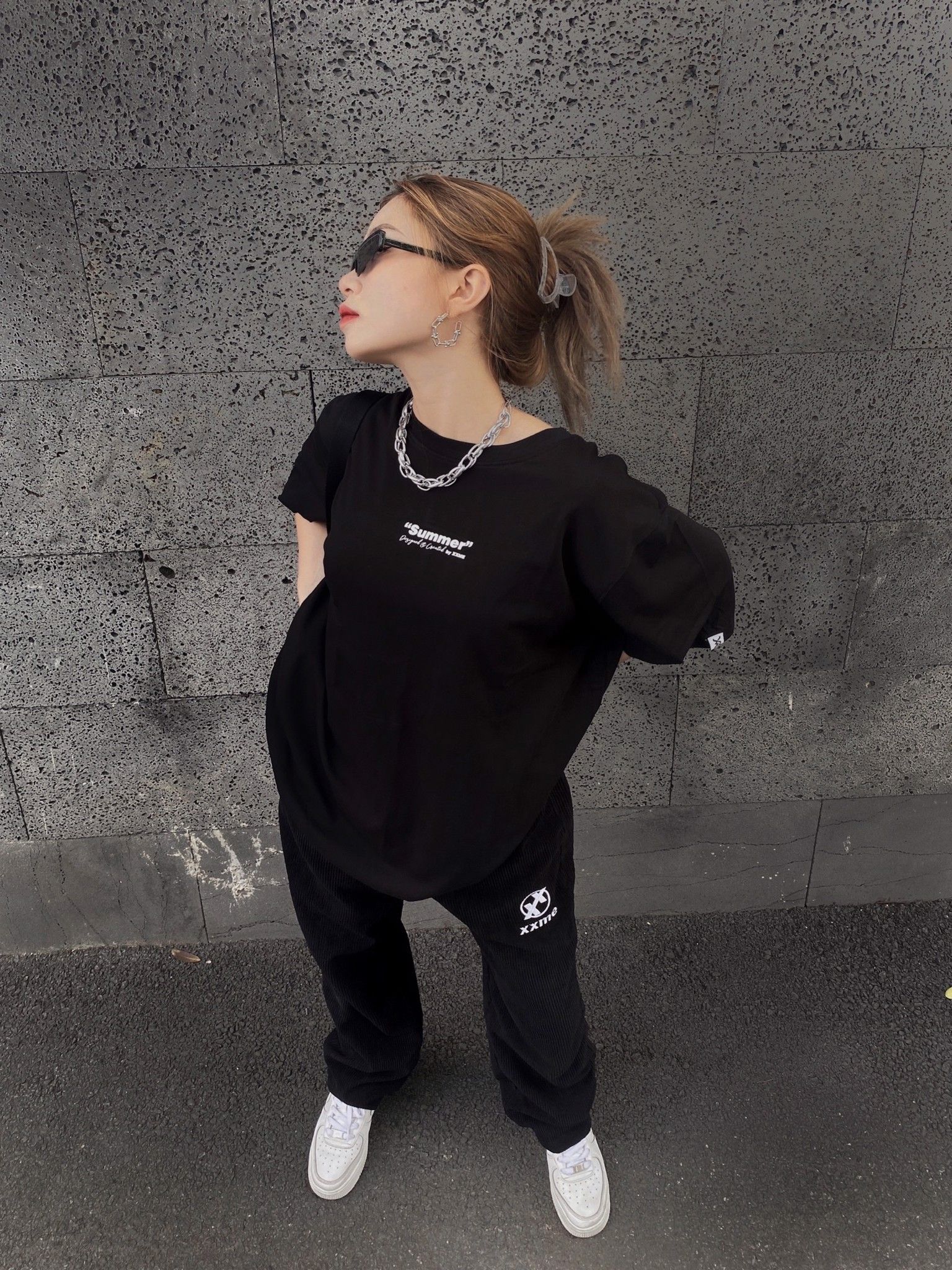 Áo Thun Fancy Rawr - Black
