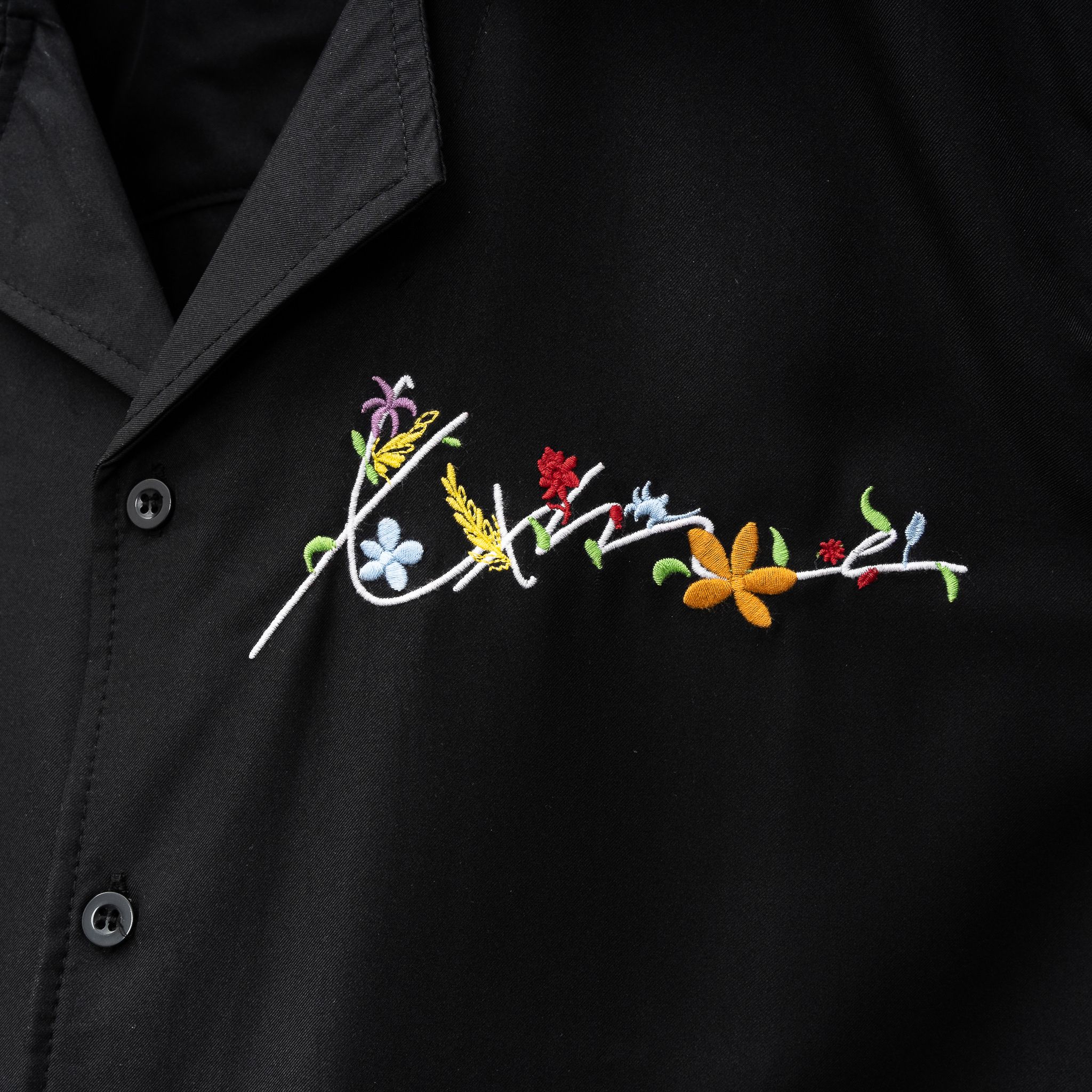 Áo Sơ Mi Floral Shirt - Black