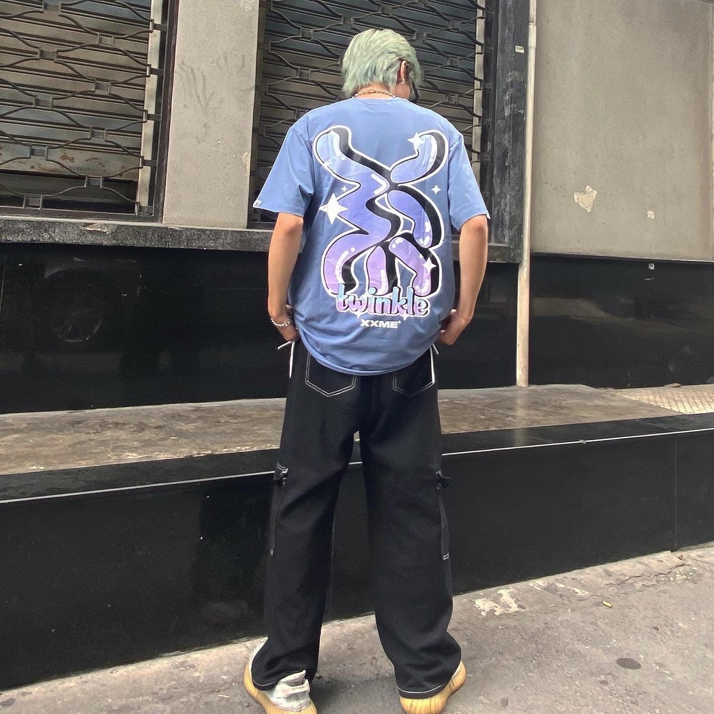 Áo Thun Big Logo Twinkle Tshirt - Steel